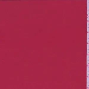 3 3/8 YD PC-Red Silk Chiffon Fabric