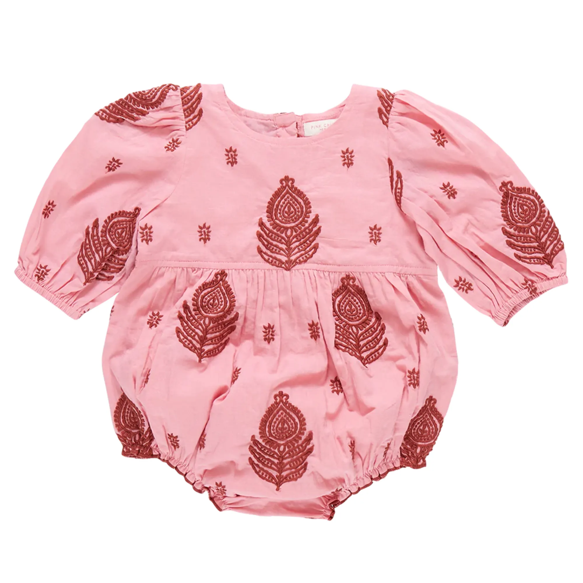 Baby Brooke Bubble - Indian Stamp Embroidery