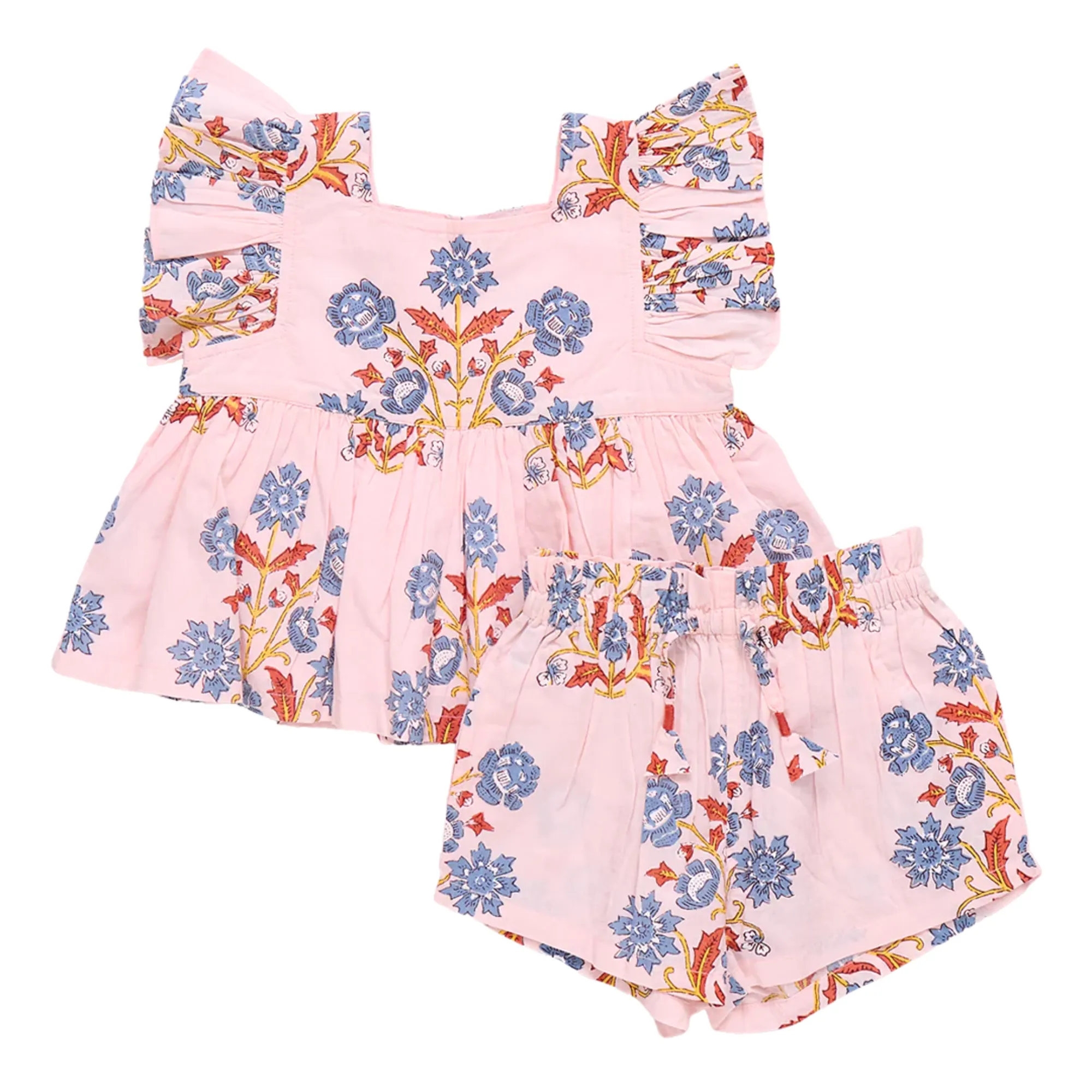 Baby Elsie 2 - Piece Set - Pink Provence Floral