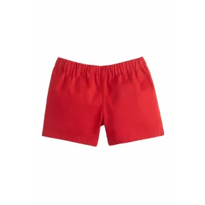 Basic Short- Red Twill