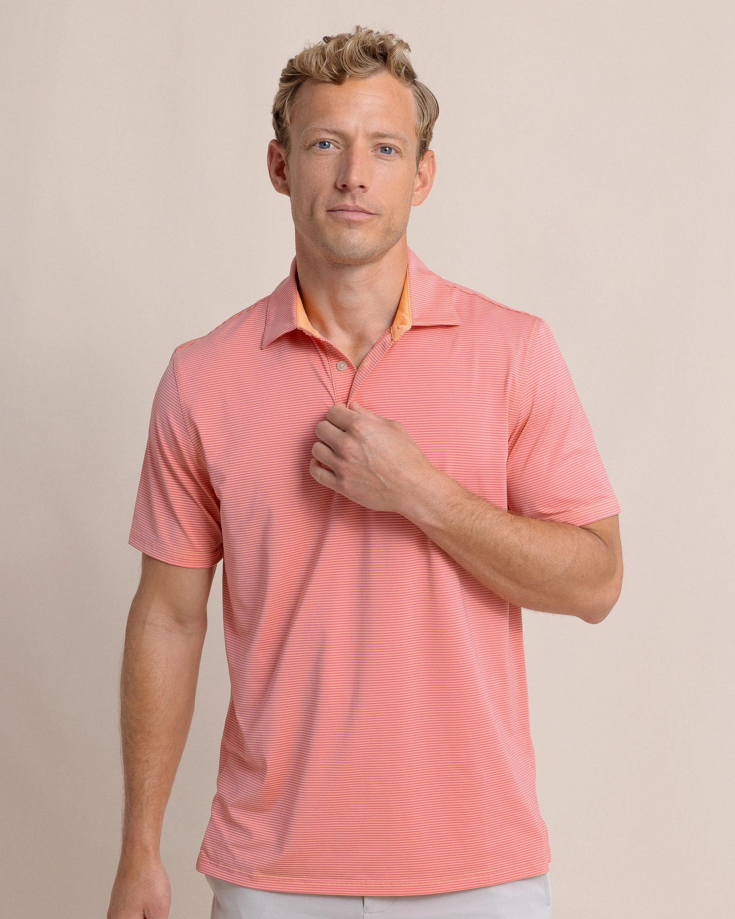 brrr°®-eeze Meadowbrook Stripe Polo