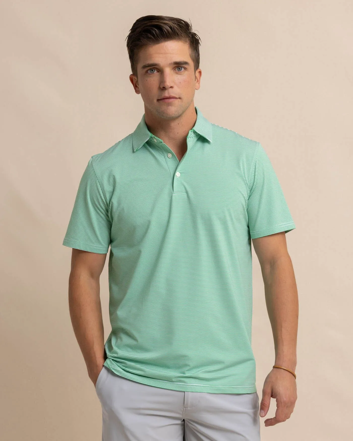 brrr°®-eeze Meadowbrook Stripe Polo