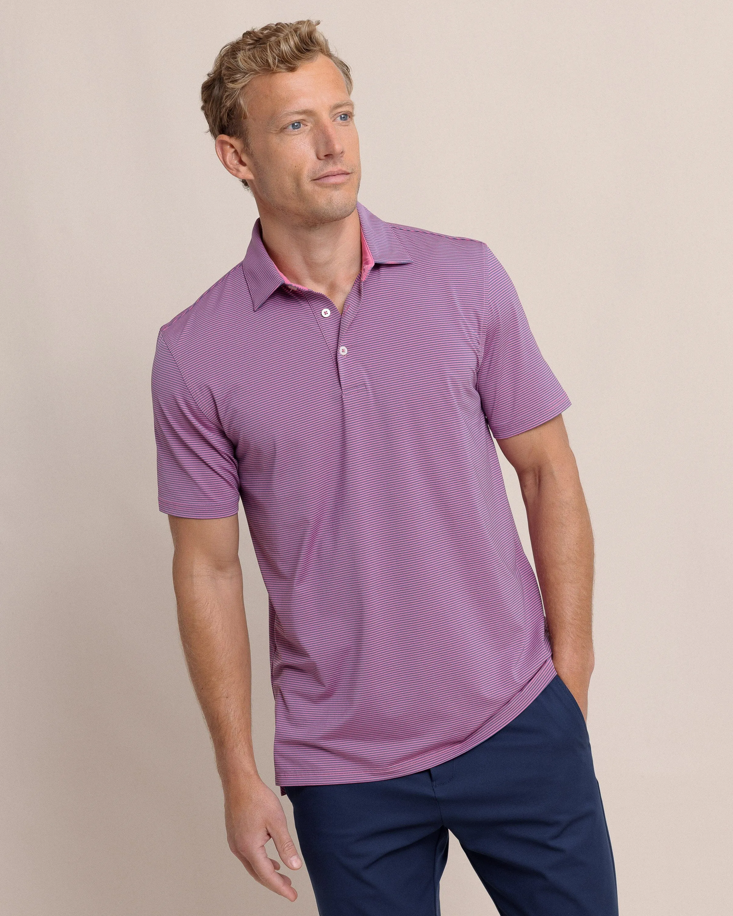 brrr°®-eeze Meadowbrook Stripe Polo