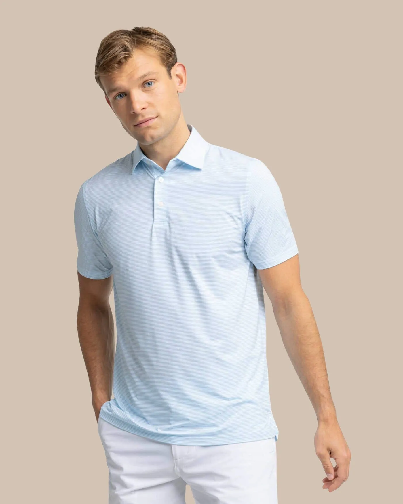 brrr°®-eeze Meadowbrook Stripe Polo