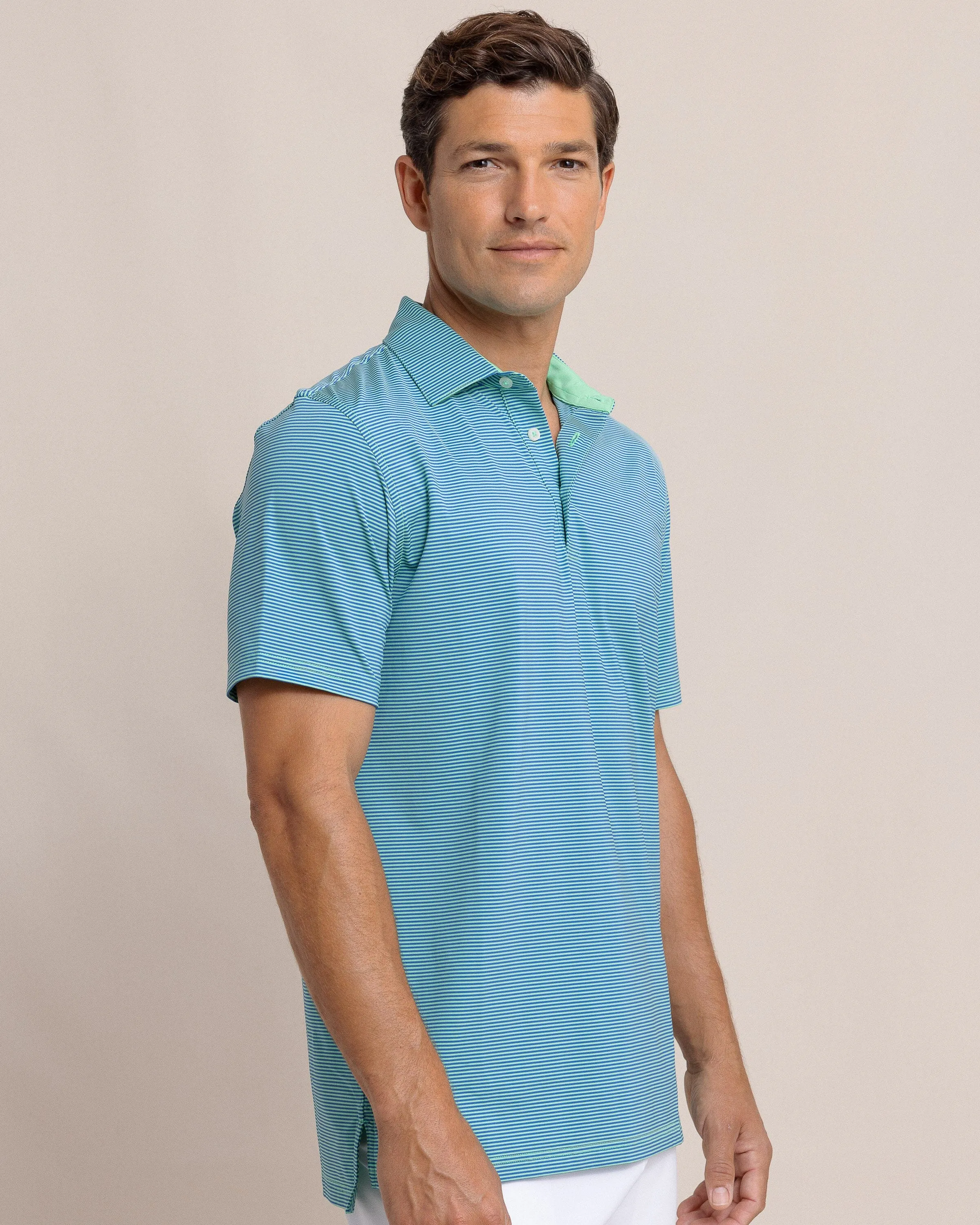 brrr°®-eeze Meadowbrook Stripe Polo