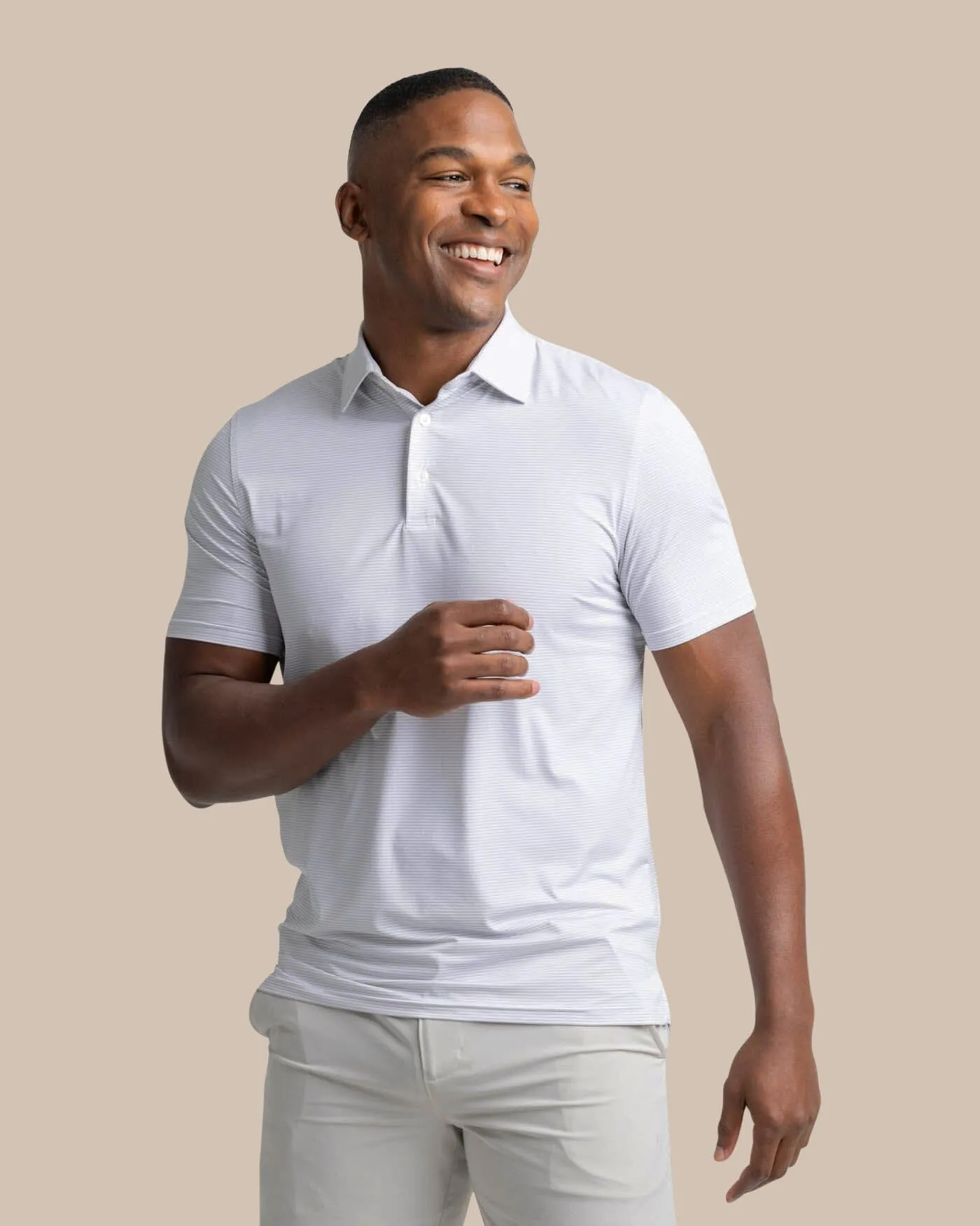 brrr°®-eeze Meadowbrook Stripe Polo