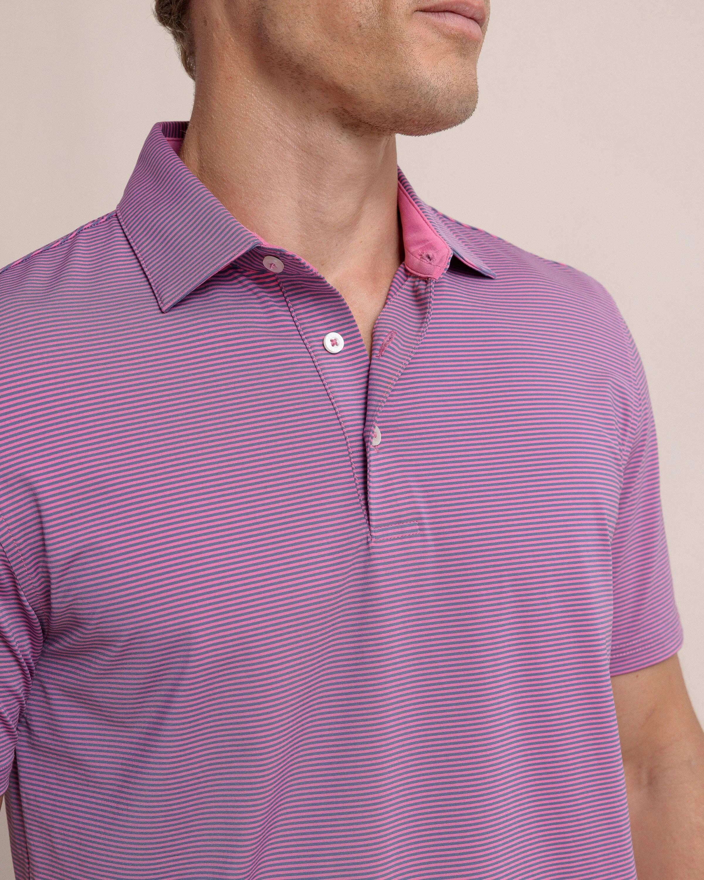 brrr°®-eeze Meadowbrook Stripe Polo