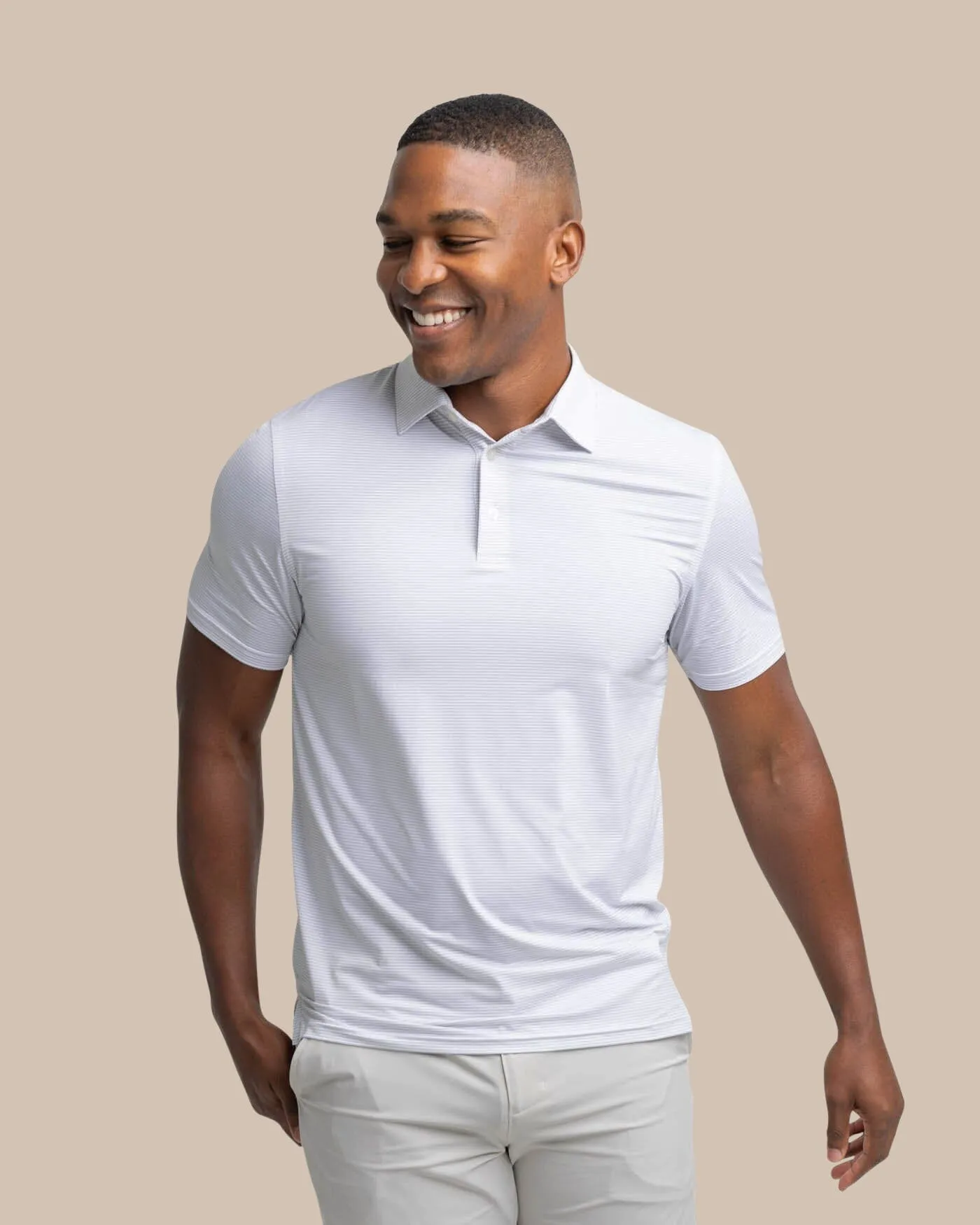 brrr°®-eeze Meadowbrook Stripe Polo