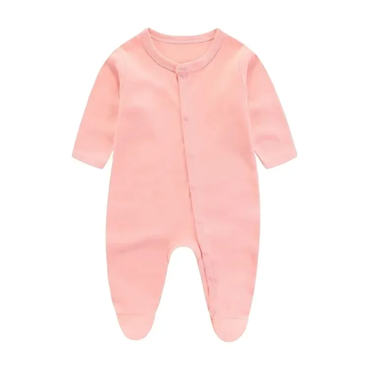 Cozy Muslin Cotton One-Piece Bodysuit Romper