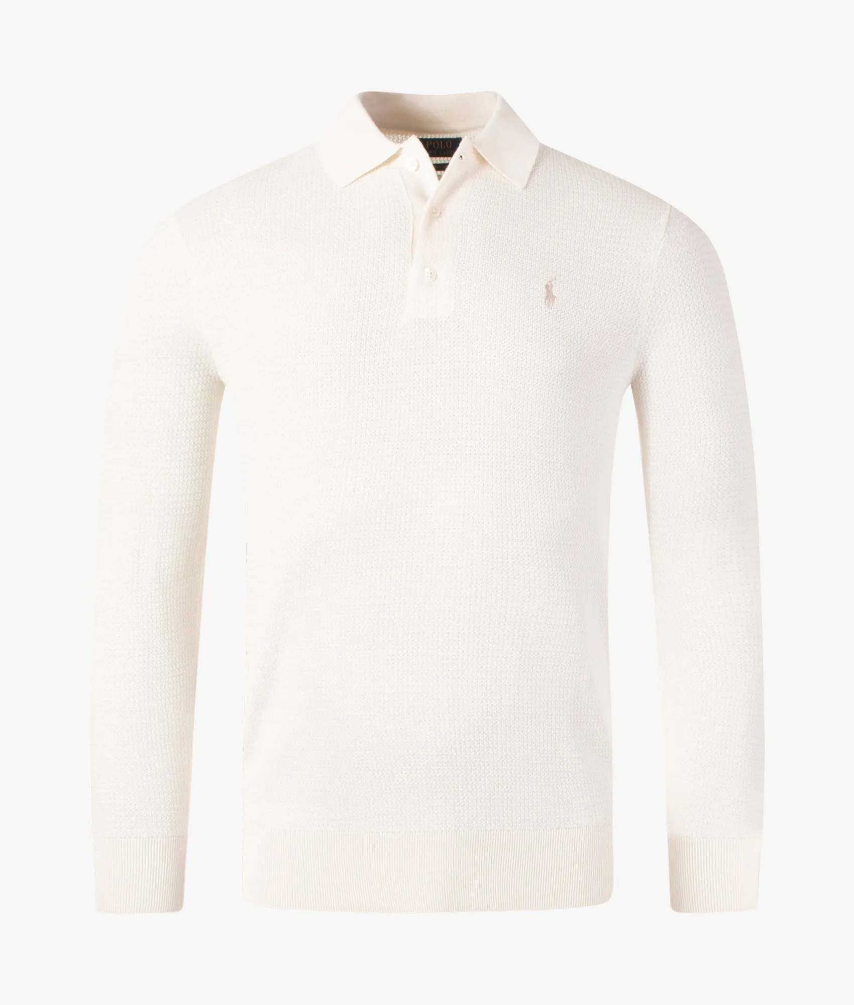 Custom Slim Fit Textured Polo Shirt