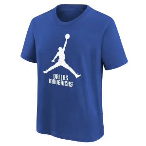 DALLAS MAVERICKS NIKE OUTERSTUFF YOUTH ROYAL BLUE SHORT SLEEVE JORDAN TEE