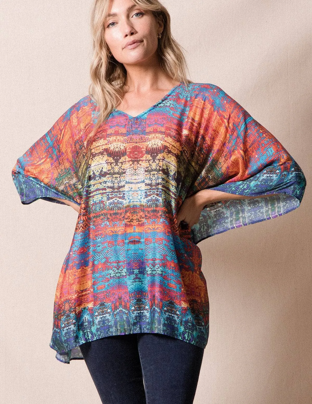 Fair Trade Flowy Tunic - Sonora