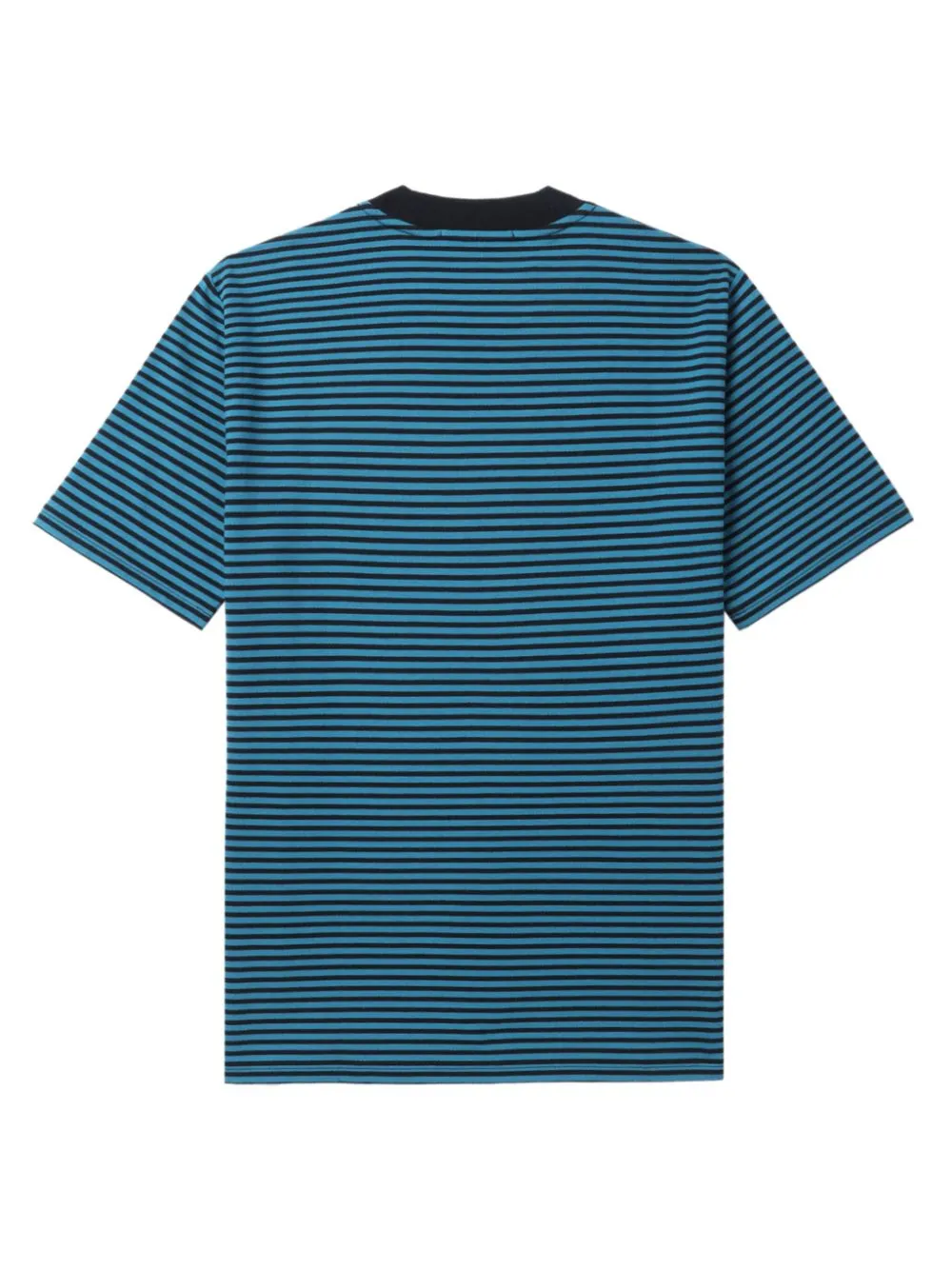 Laurel Wreath-embroidered striped T-shirt
