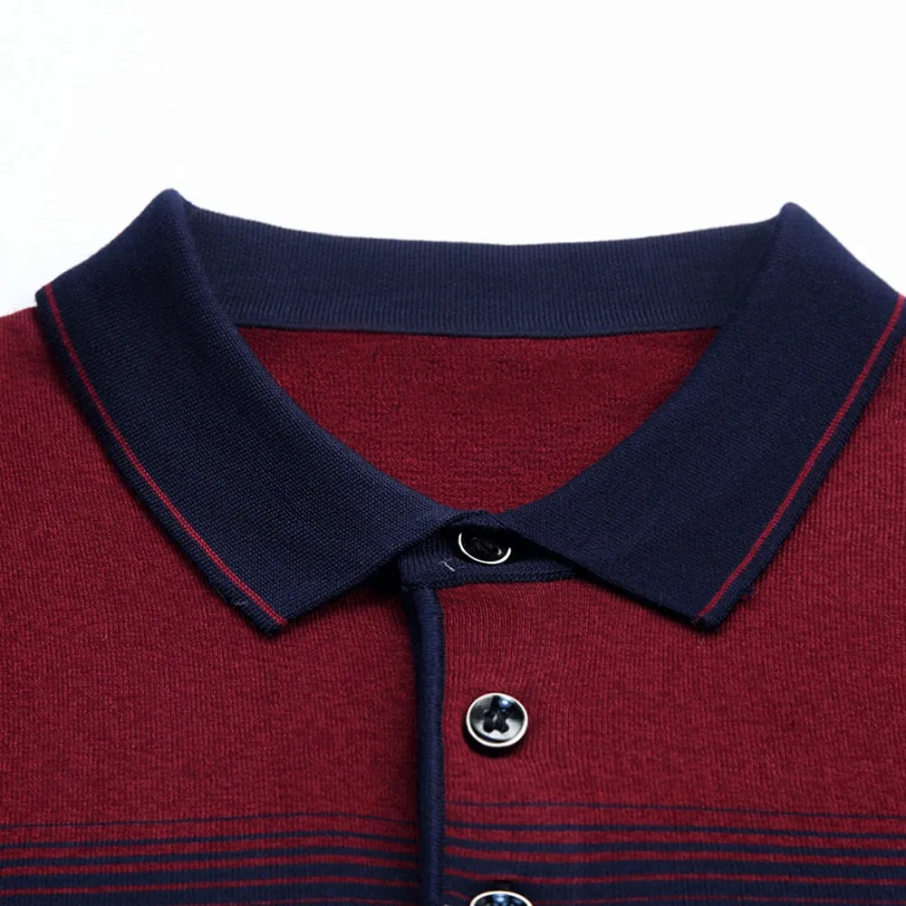 Nsquared Short Sleeve Polo Tee Shirt | Men Casual Summer Striped | Men's Clothing Polos Shirts Mens Fashion Slim Fit Poloshirt