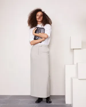 Officine Generale Oxana Skirt in Stone
