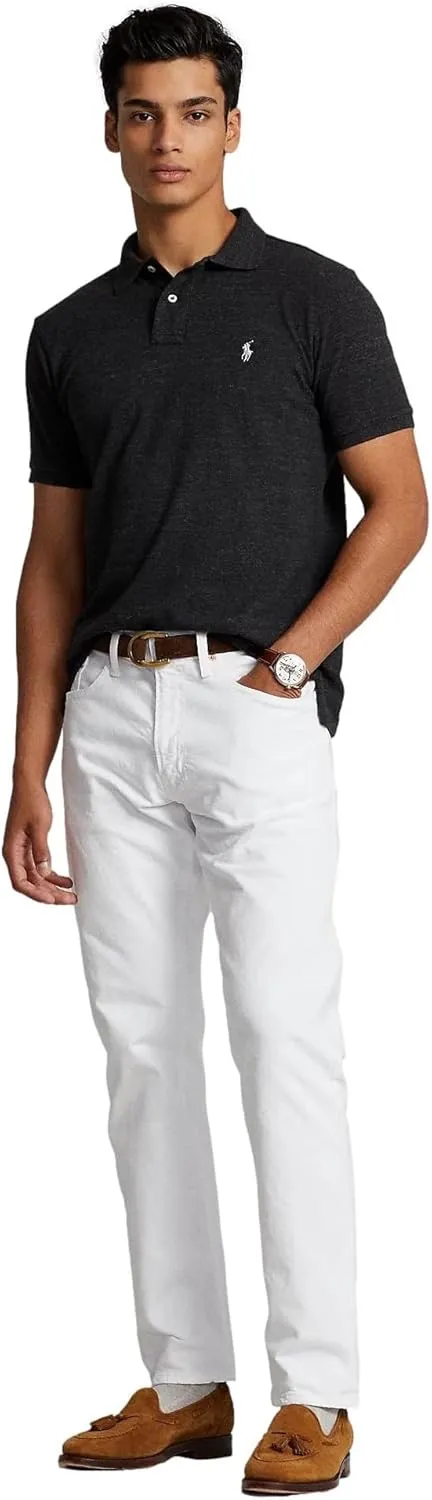 POLO RALPH LAUREN Men's Custom Slim Fit Iconic Mesh Polo