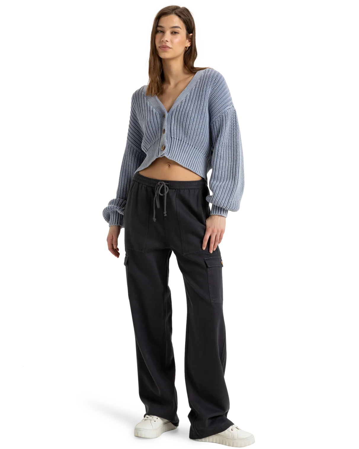 Precious Cargo Trousers in Phantom