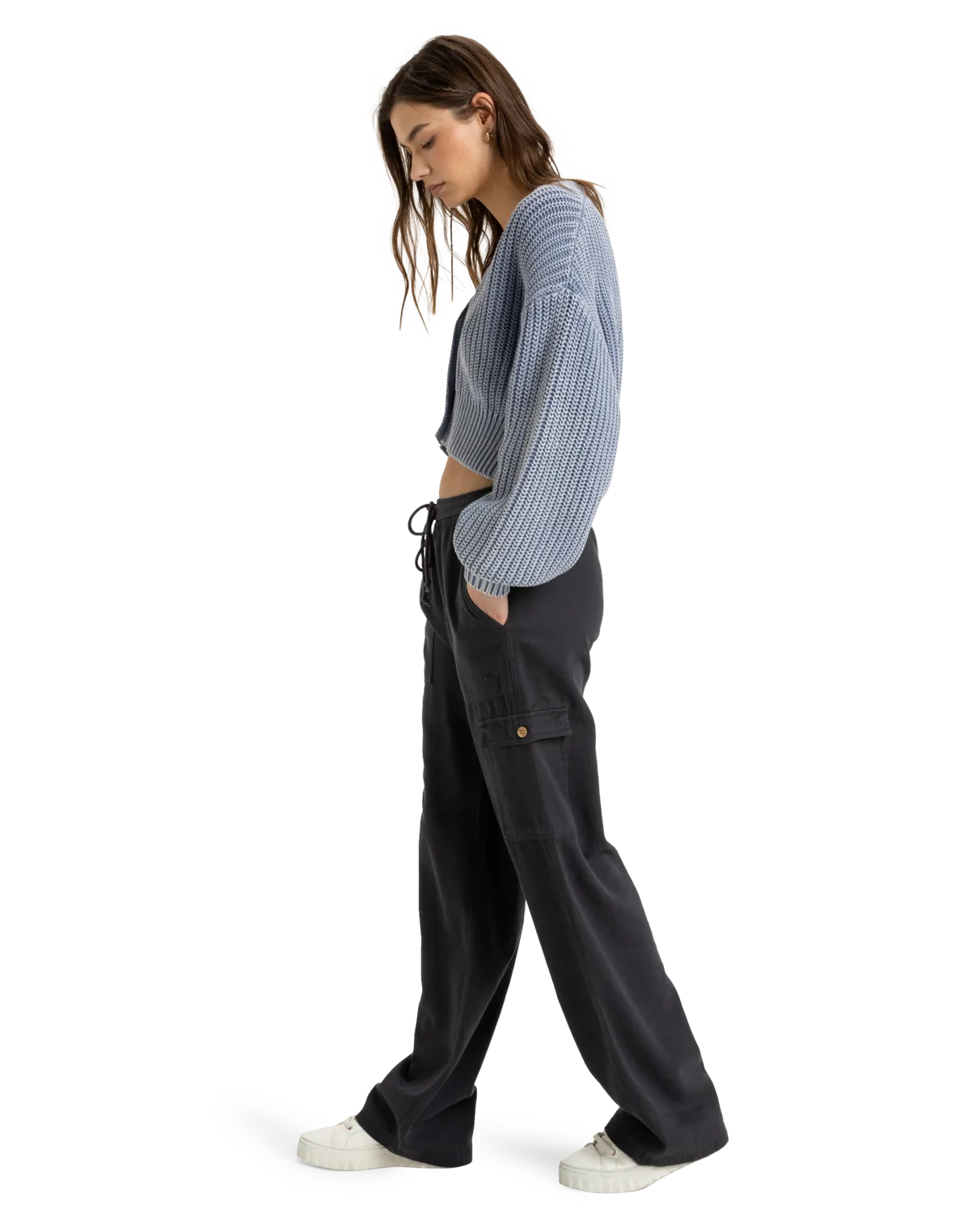 Precious Cargo Trousers in Phantom