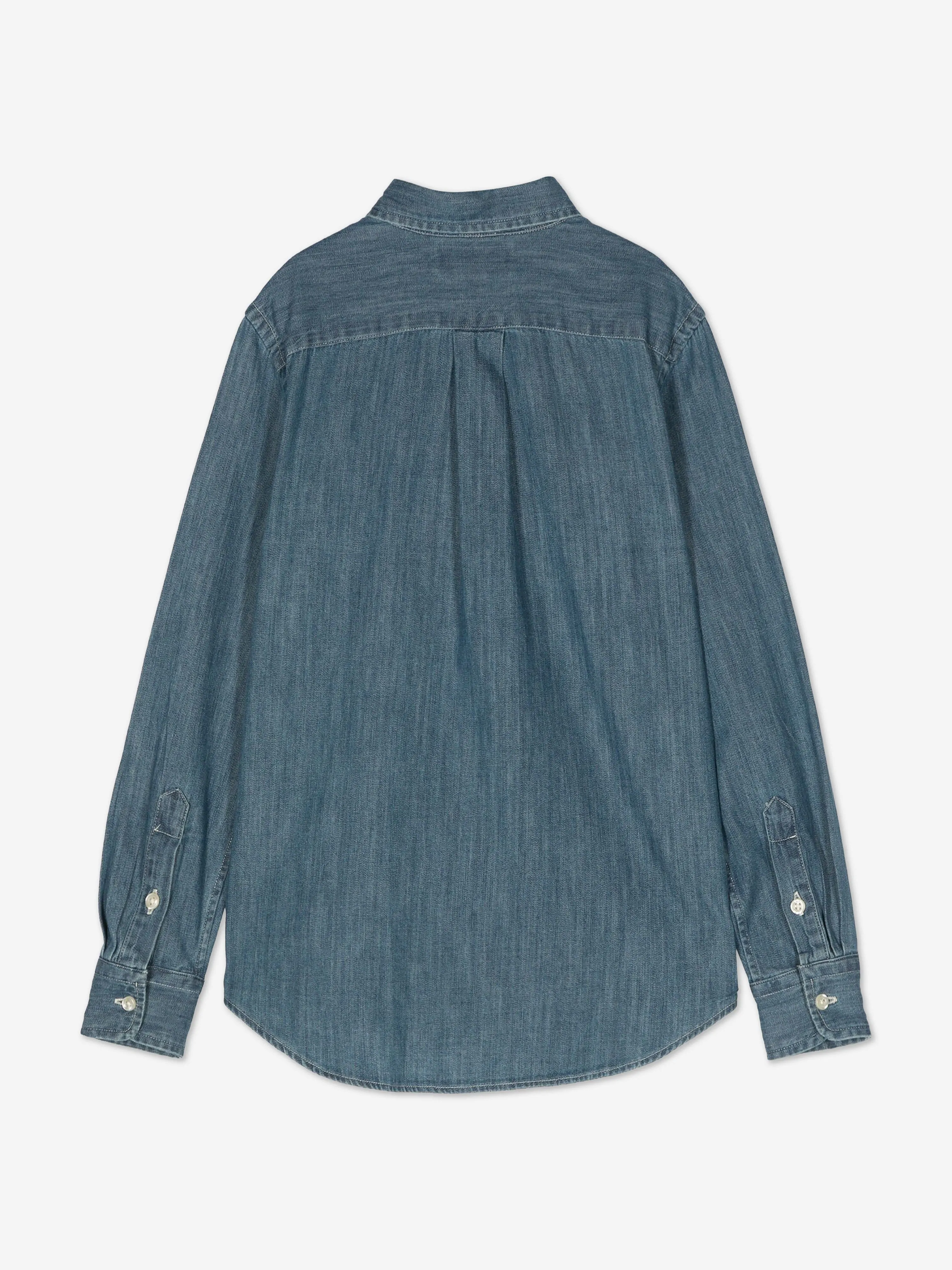 Ralph Lauren Boys Chambray Shirt in Blue