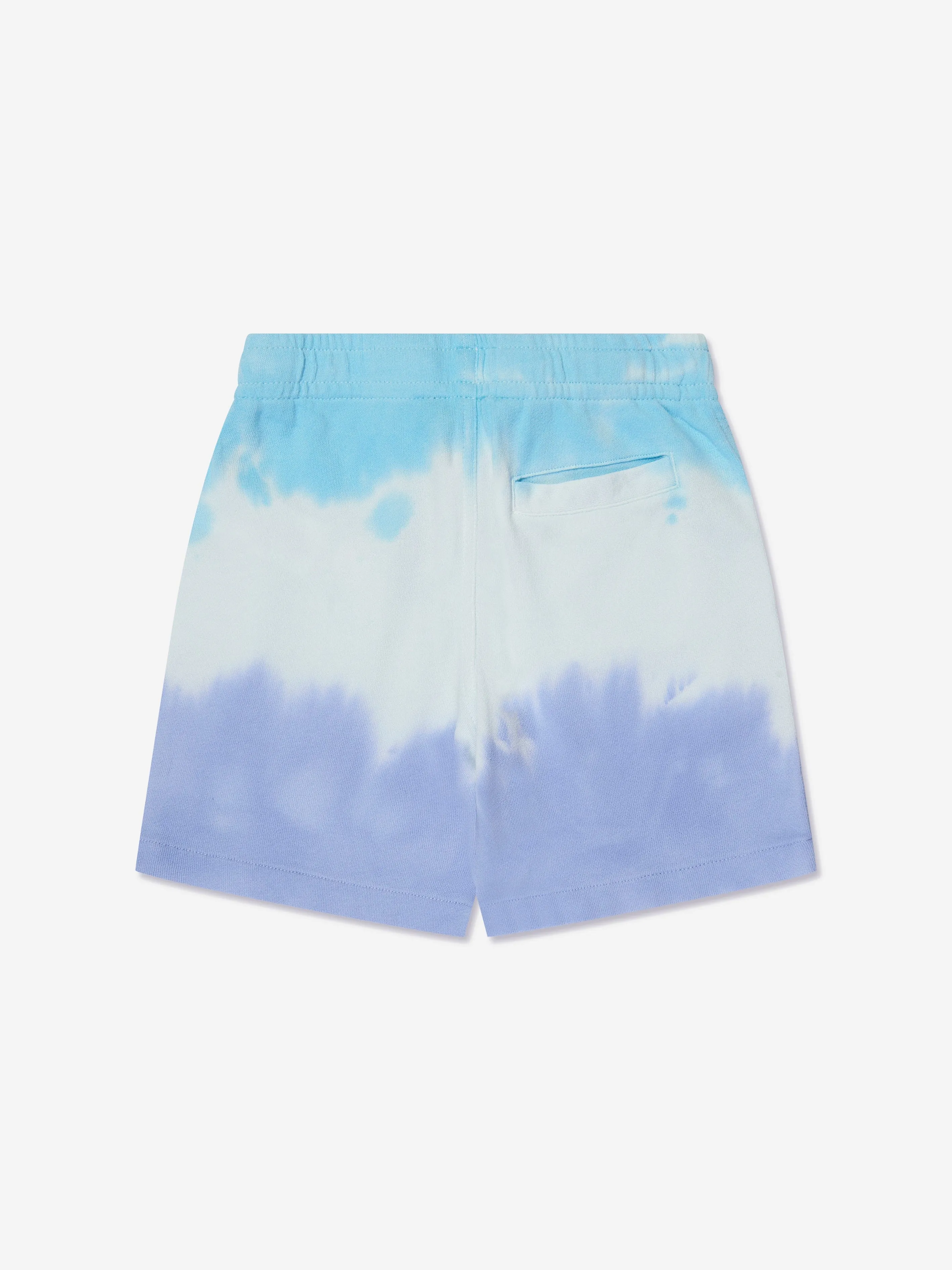 Ralph Lauren Boys Tie Dye Logo Shorts in Blue