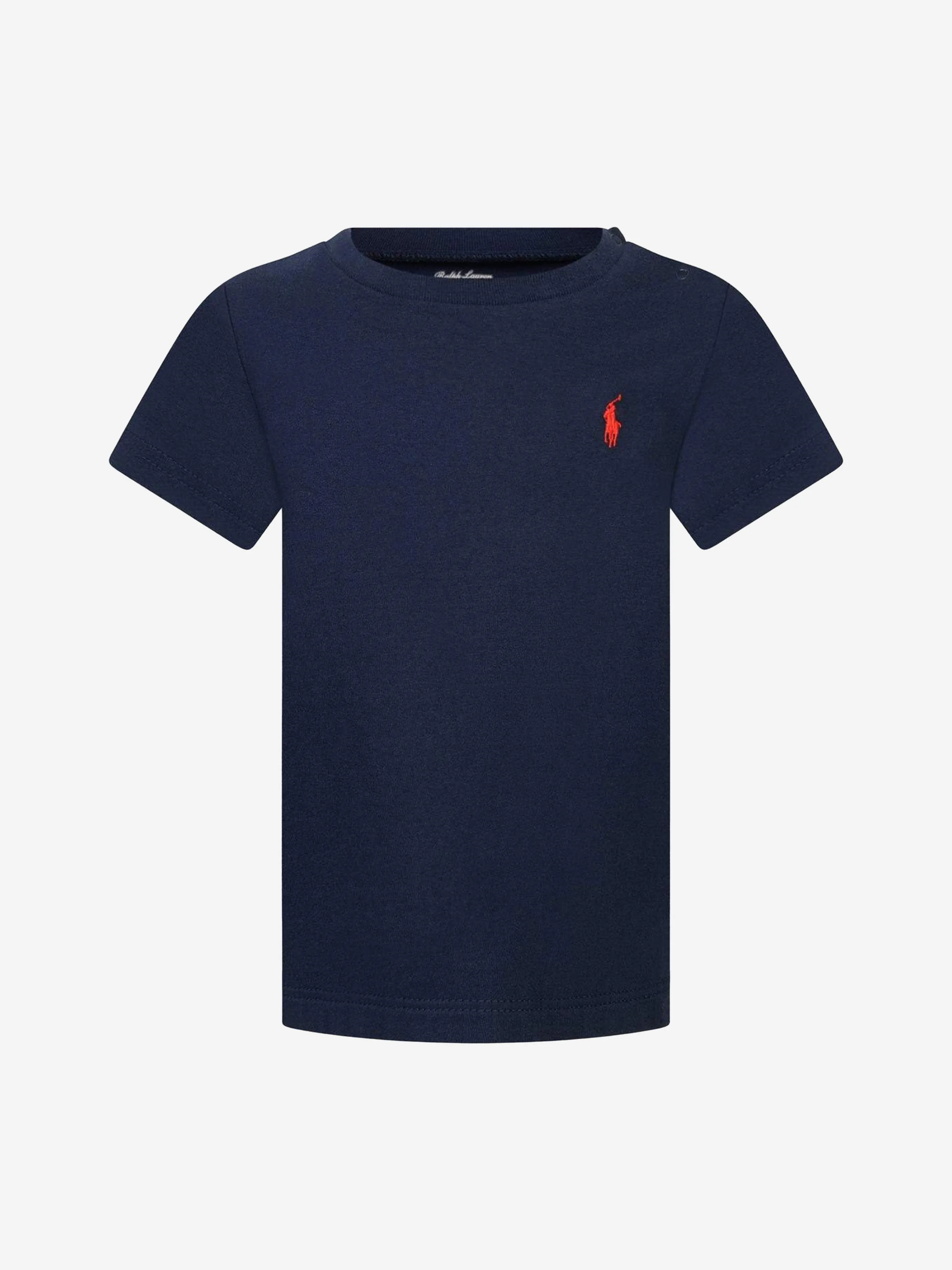 Ralph Lauren Cruise Boys Navy Blue Jersey Top