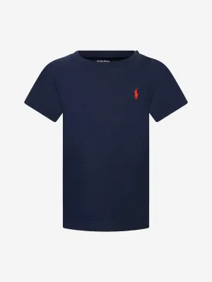 Ralph Lauren Cruise Boys Navy Blue Jersey Top