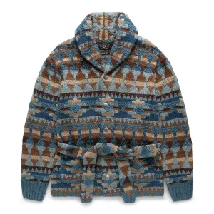RANCH SHAWL CARDIGAN SWEATER