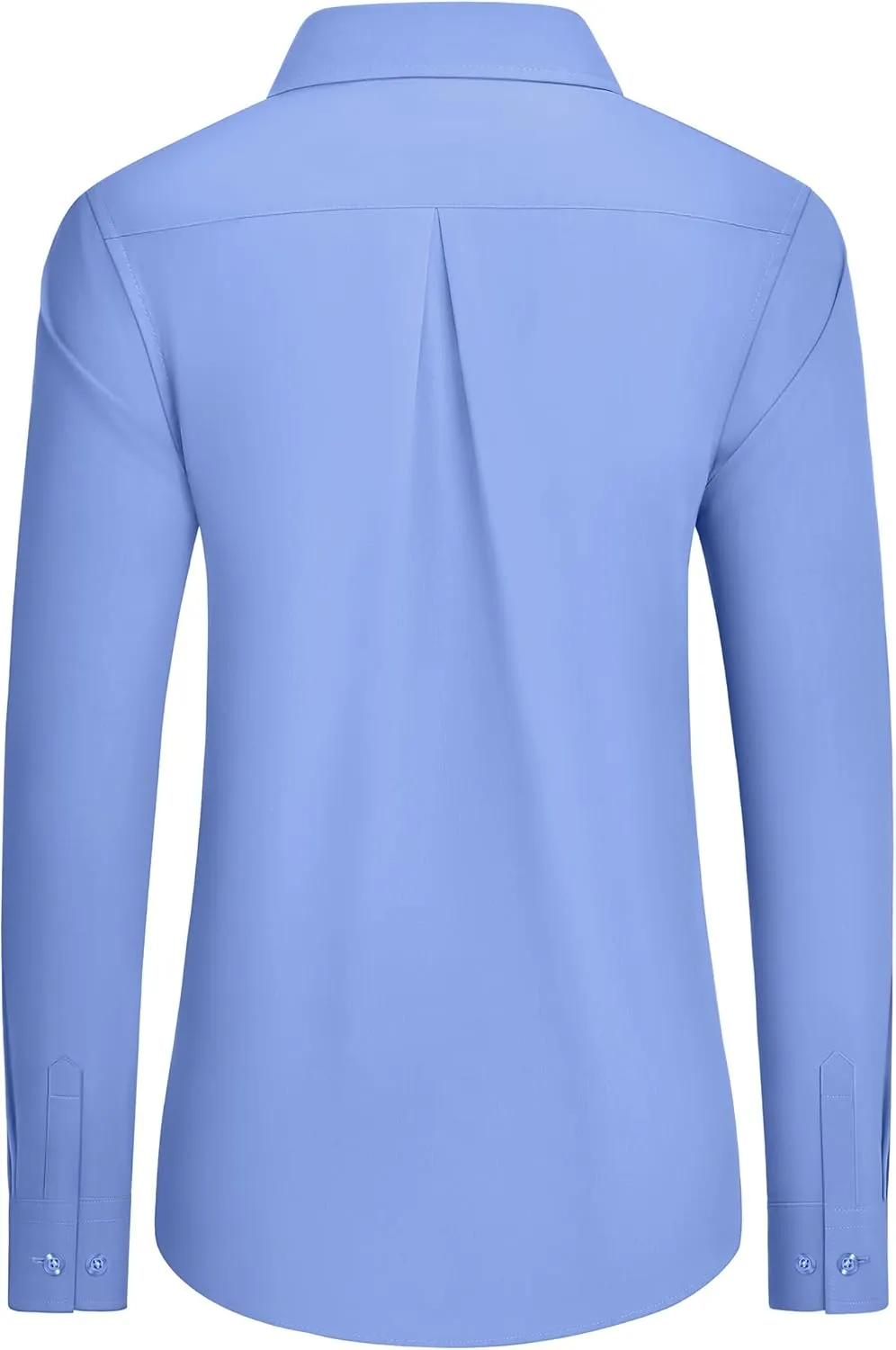 siliteelon Button Down Shirts Dress Shirts for Women Long Sleeve Womens Work Shirts Regular Fit Cotton Dress Shirts
