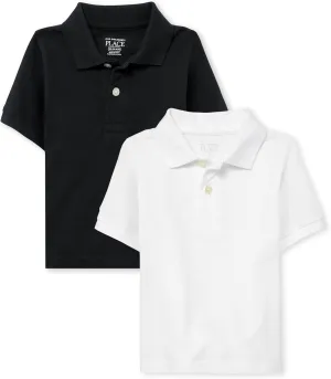 The Children's Place Baby Boys Short Sleeve Pique Polo