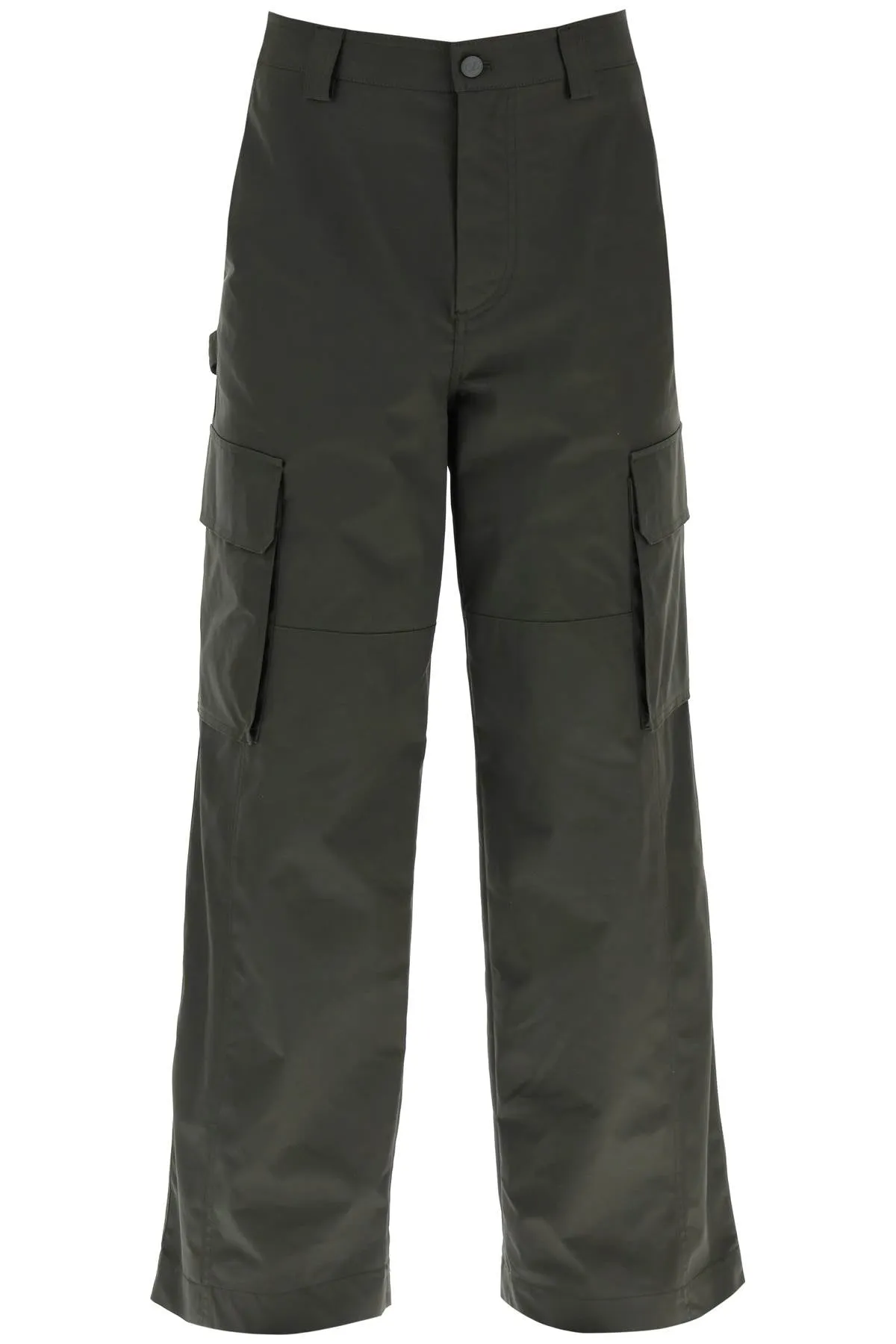 Valentino Garavani Cargo Pants In Stretch Nylon
