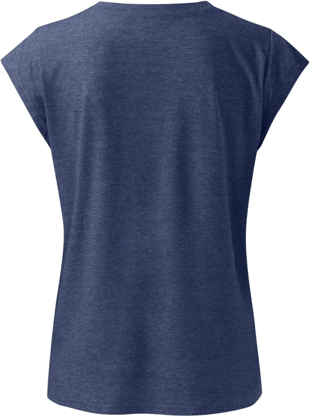 Womens Tops Summer Short Sleeve Shirts Cotton V Neck Basic Cap Sleeve T Shirts Casual Loose Fit Summer Fashion Clothes