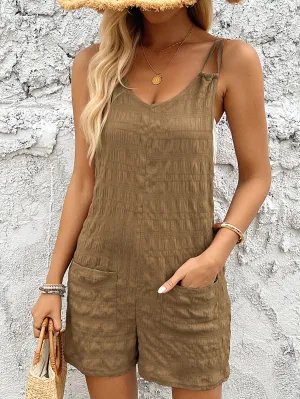 Women V-Neck One-Piece Summer Romper